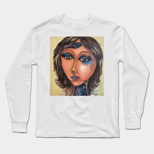 Woman's portrait Long Sleeve T-Shirt